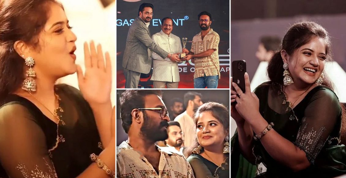 Santhwanam Fame Sajin Received Best Actor Award