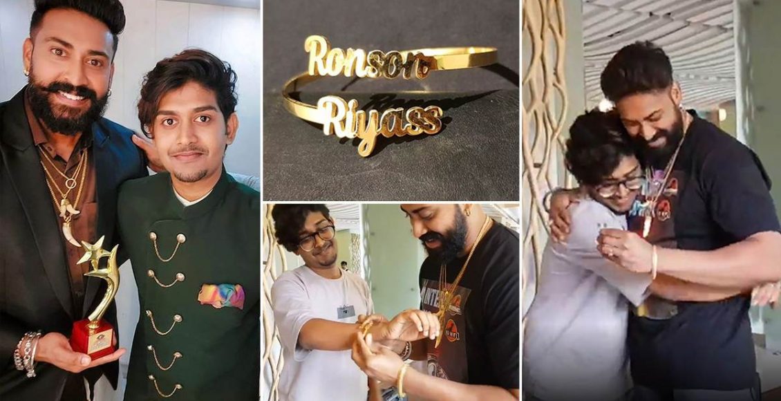 Ronson Amazing Gift To Riyas Salim Bigg Boss
