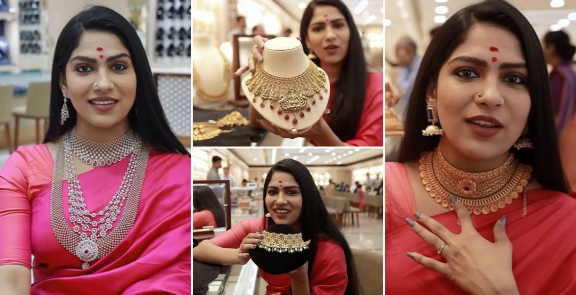 Swasika Vijay Engagement Ornament Shopping