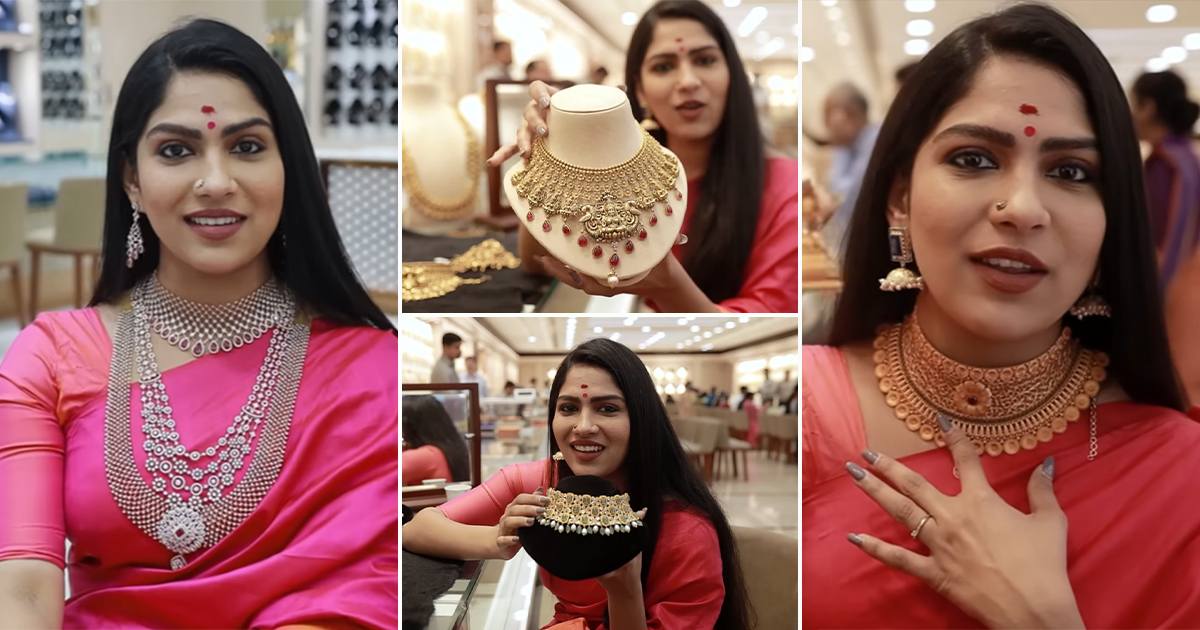 Swasika Vijay Engagement Ornament Shopping