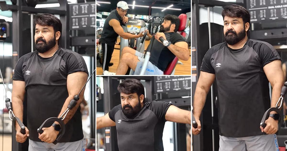 Mohanlal Morning Workout