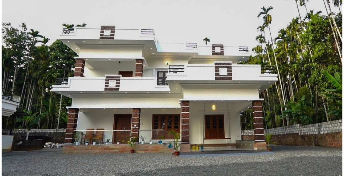 Spacious Home With Modern Interiors Malayalam