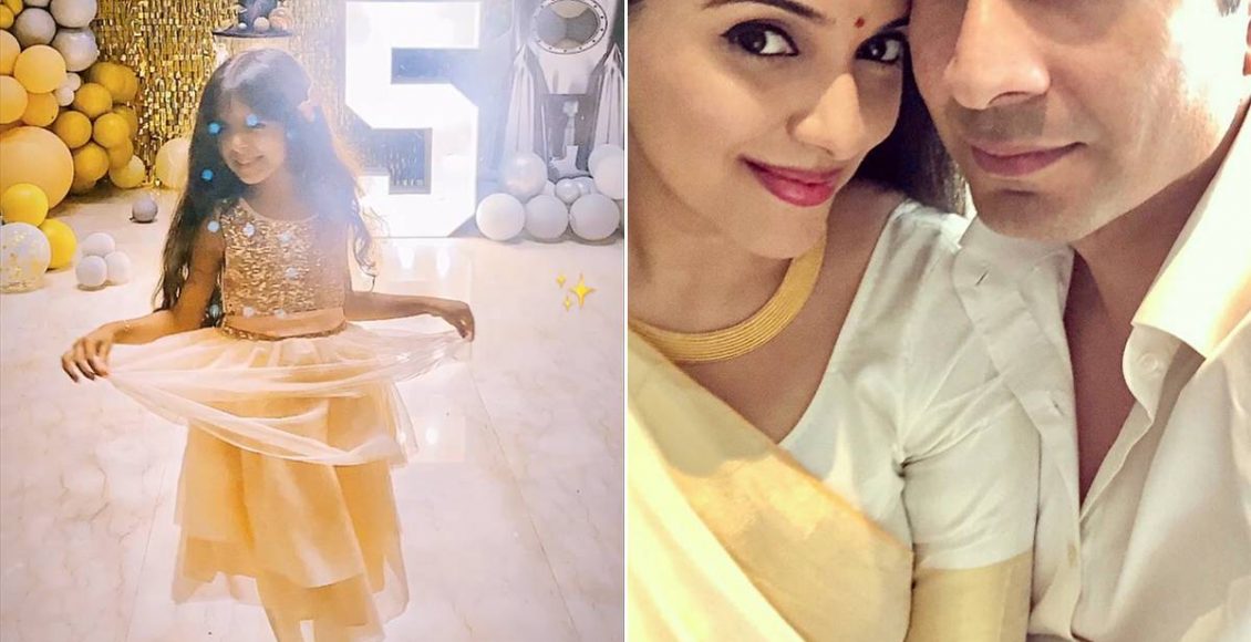 Asin Daughter 5 Th Birthday Celebration Malayalam