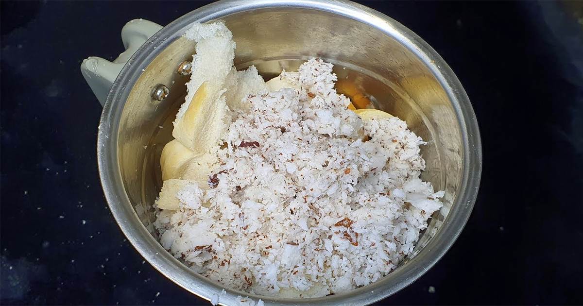 Bread And Coconut Snack Recipe malayalam