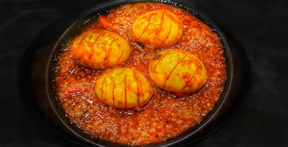 Kerala Hotel Style Mutta Curry Recipe Malayalam