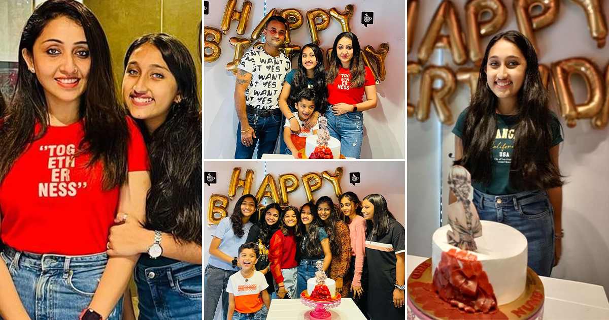 Nithya Das Daughter Naina Birthday Celebration