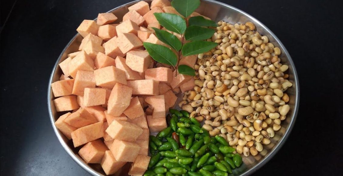 yam and pea curry recipe Malayalam