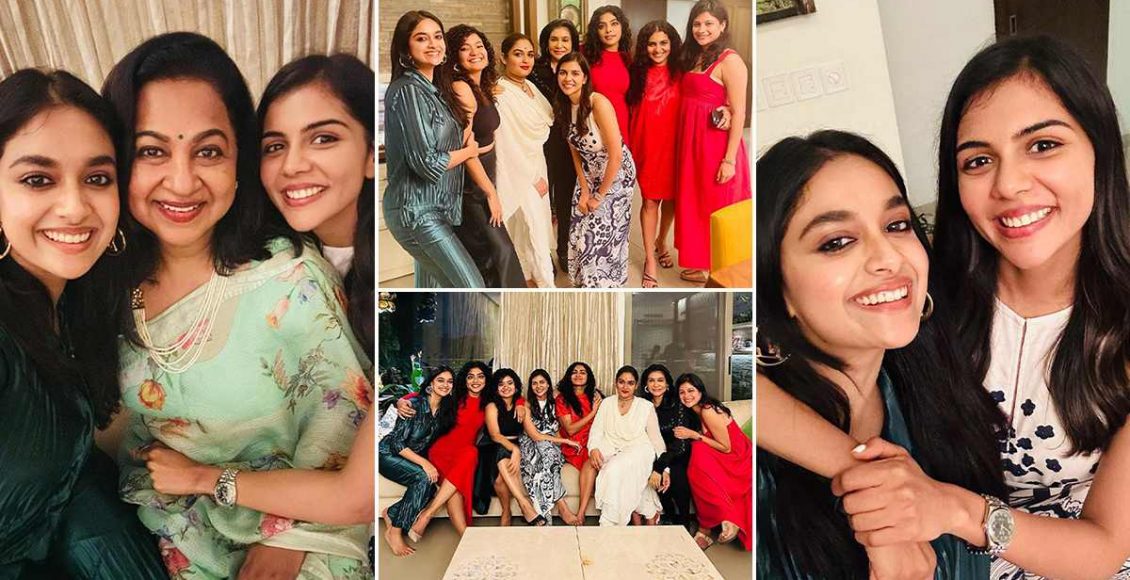 A beautiful night with beautiful people By Keerthu Suresh