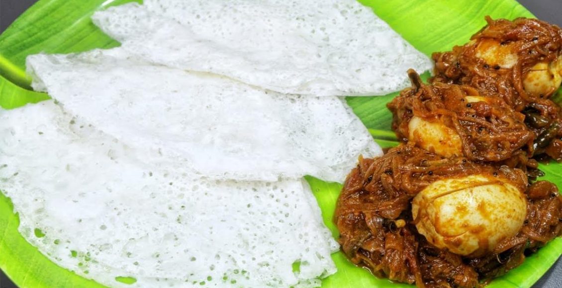 Neer Dosa Mutta Curry Recipe Malayalam