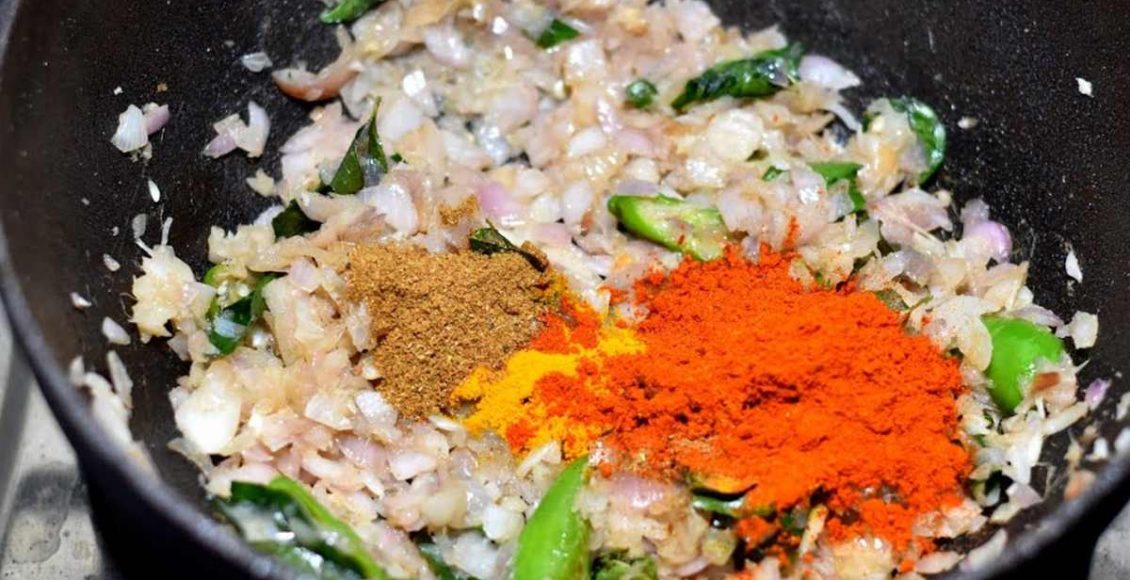 Prawns Toran Recipe