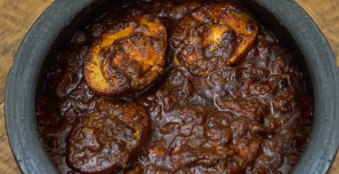 Spicy Egg Pepper Roast Recipe Malayalam