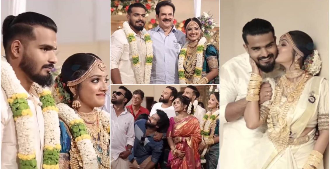 Kanyadanam Fame Actress Aiswarya Suresh Weddding Malayalam