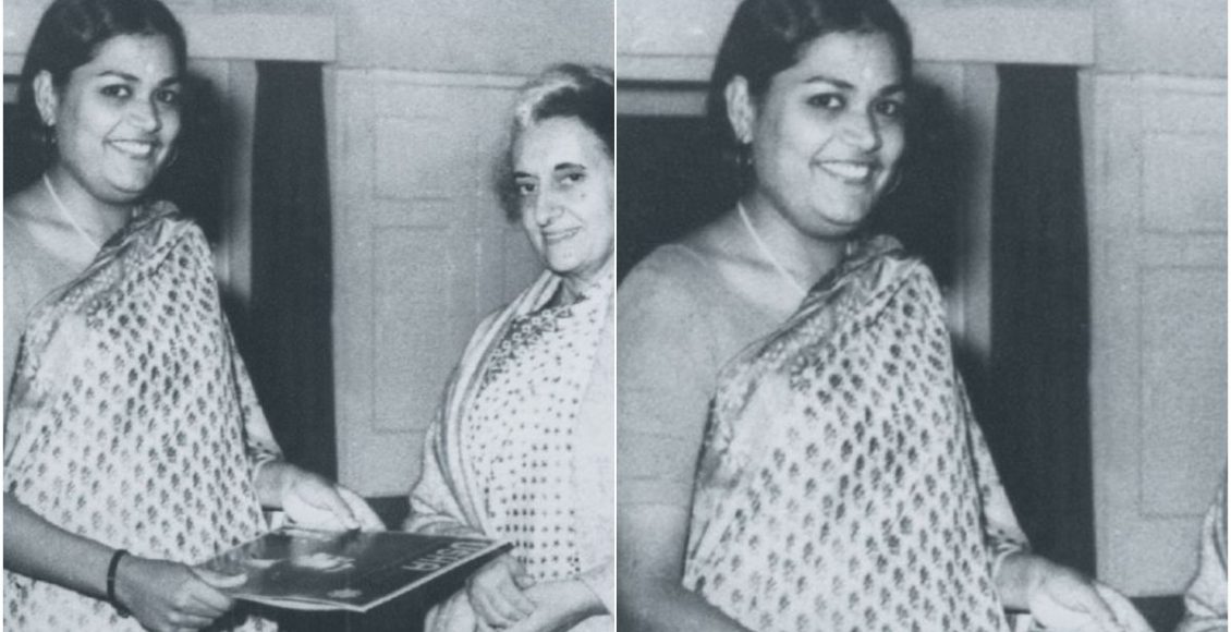 Singer Usha Uthup Childhood Photo Malayalam