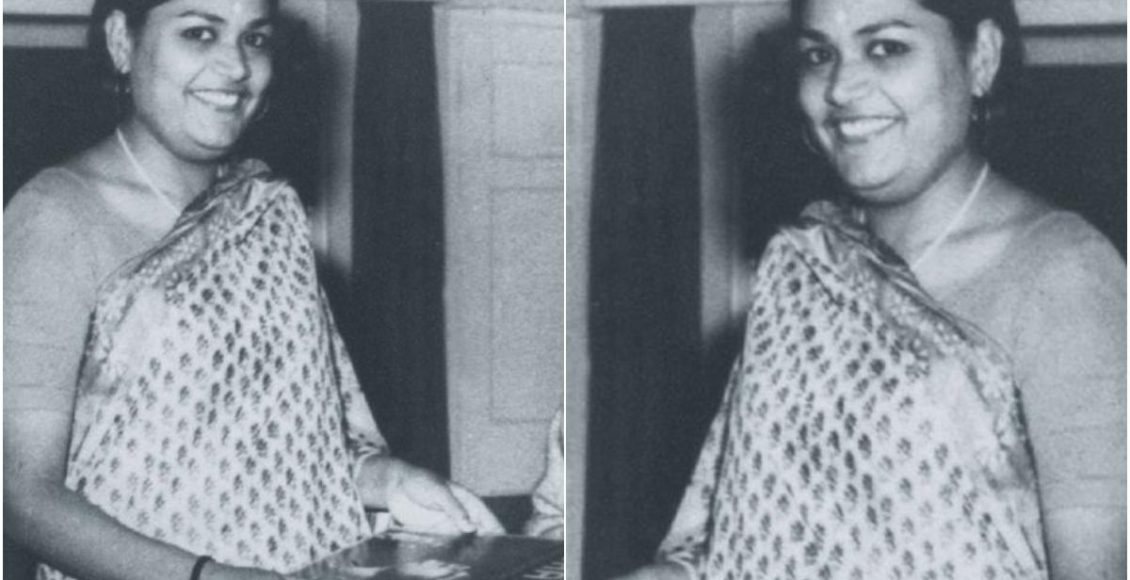 Usha Uthup Childhood Photo