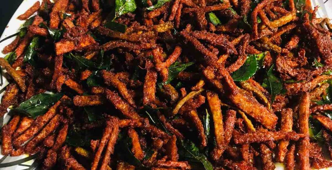 Kerala Style Chena Pori Recipe