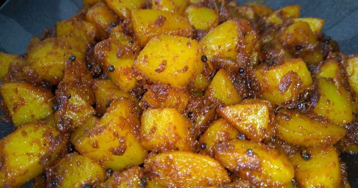 Potato Roast Recipe Malayalam