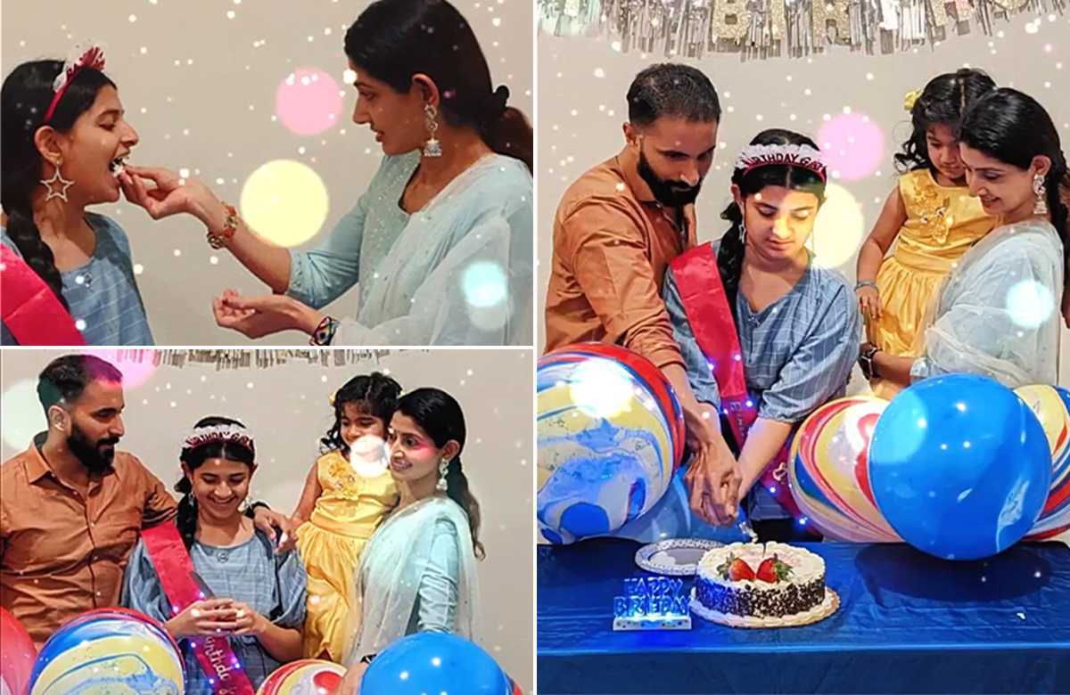 Divya Unni Daughter Meenakshi 12 Th Birthday Celebration