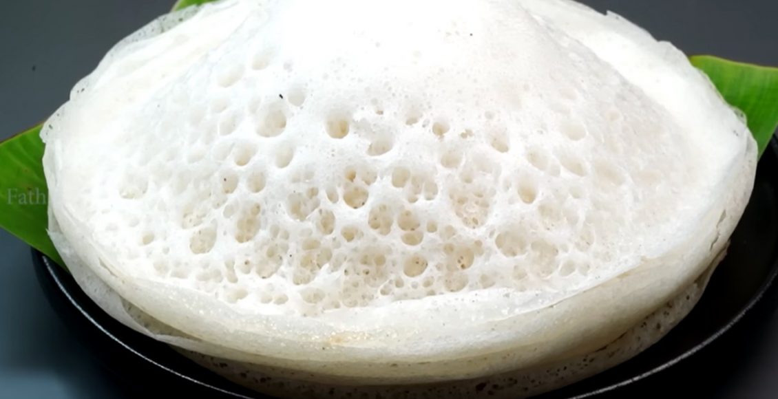 Easy Breakfast Soft Palappam Recipe