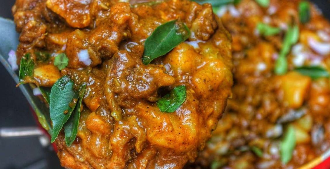 Thattukada Style Kappa Biriyani Recipe