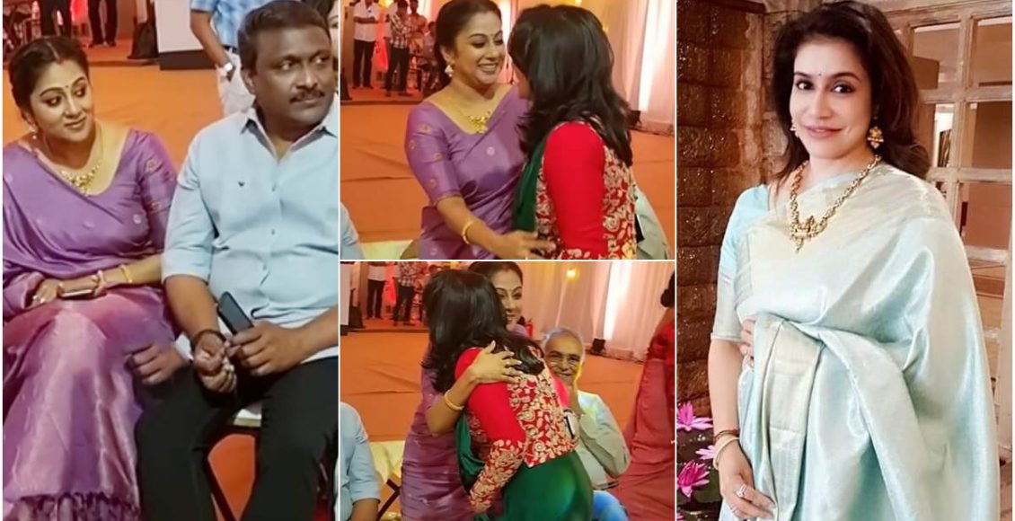 Chippy Renjith and Lissy at Wedding Function Malayalam