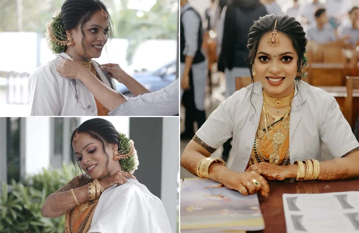 Kerala Bride To Exam Hall Video Viral