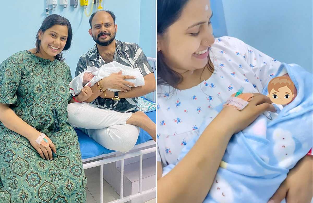 Devika Nambiar And Vijay Maadhhav Share Their Baby First Video Viral