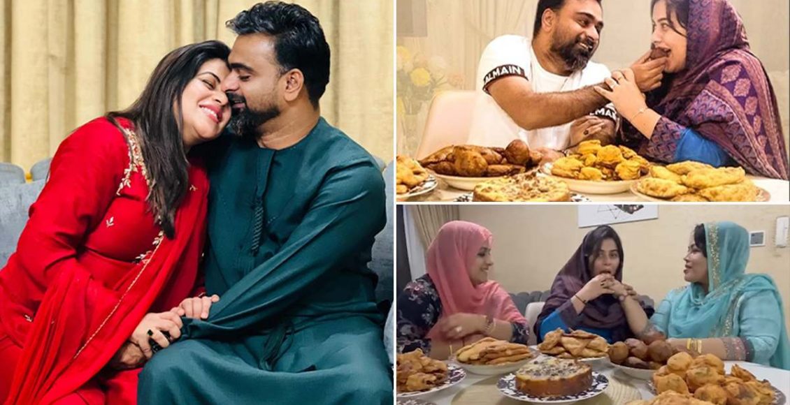 Shamna kasim 9th Month Happiness Video