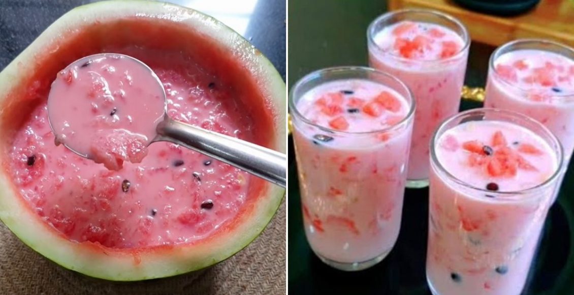 Watermelon Iftar Drink Recipe Malayalam