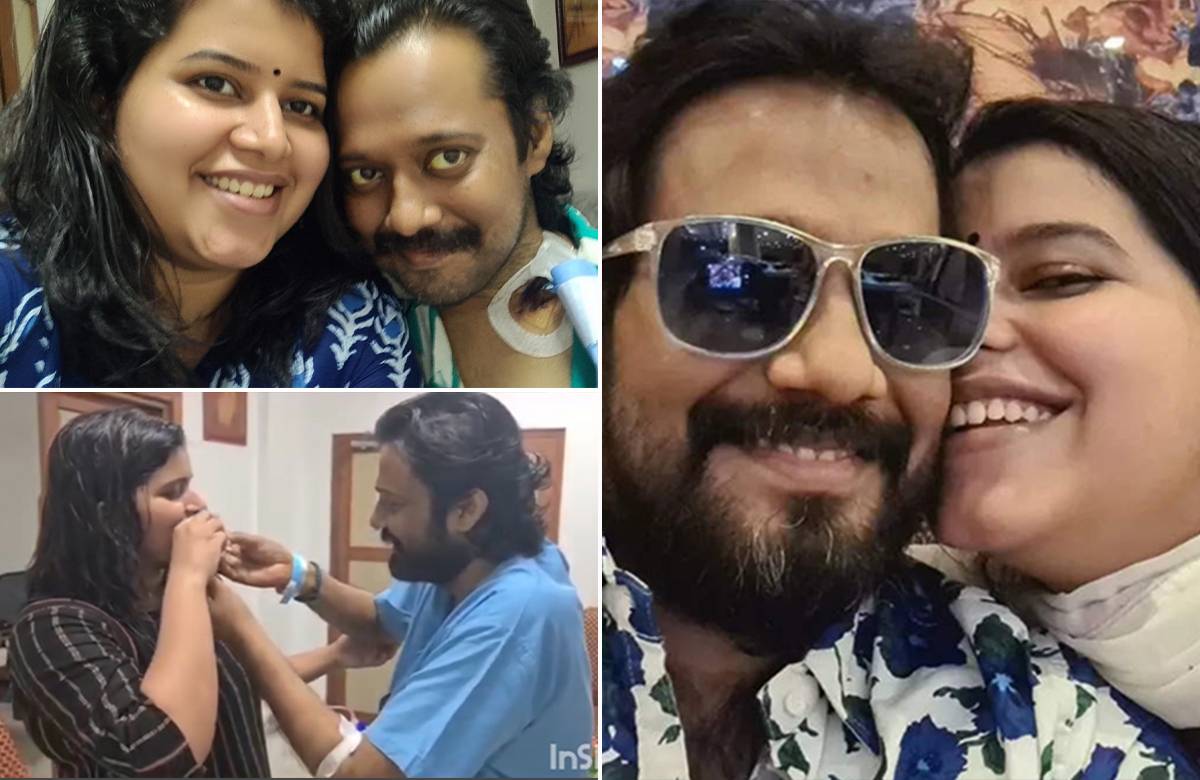 Actor Bala Happy After Surgery With Wife Elizabeth Viral Entertainment News Malayala