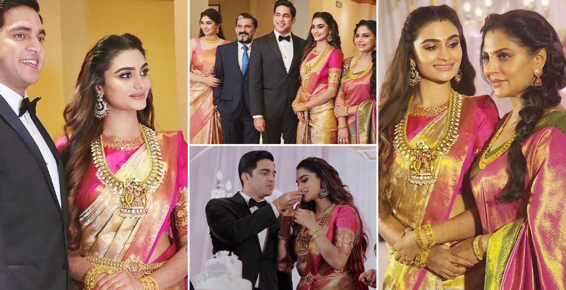 Asha Sarath Uthara Sarath Marriage Reception Viral Entertainment News Malayalam