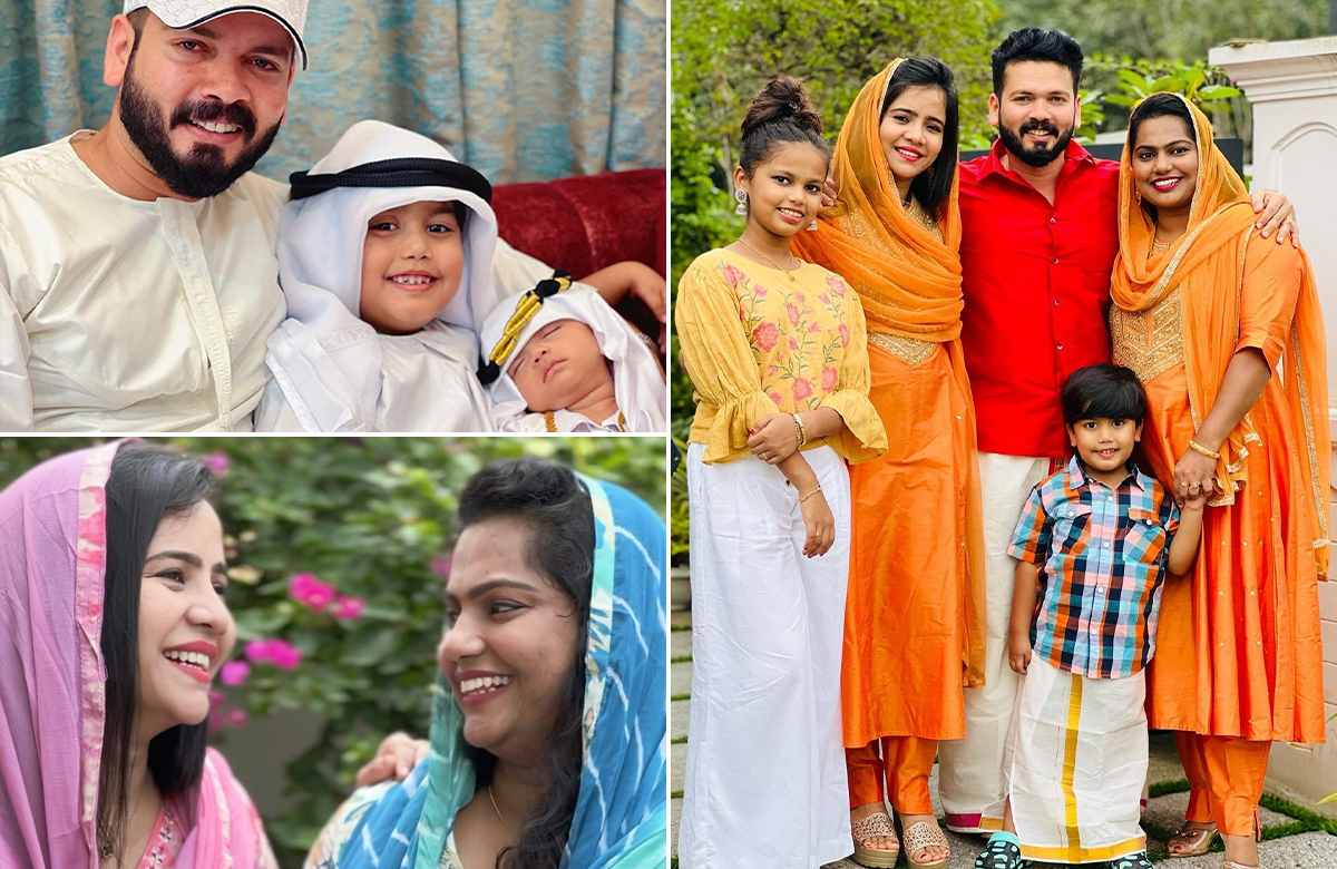 Basheer Bashi And Family Eid Celebration