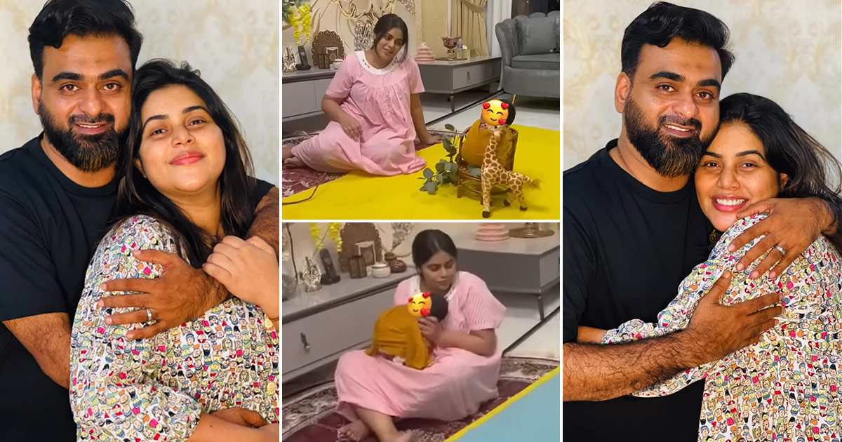 Shamna Kasim Baby Photoshoot Viral Malayalam