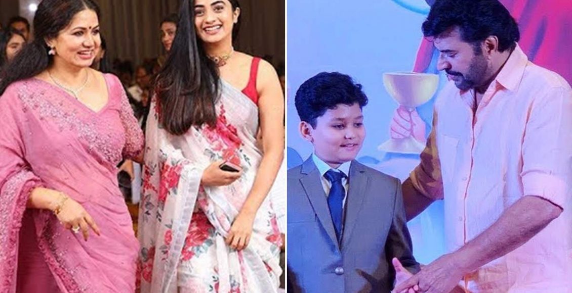 Sheelu Abraham Son Neil’s First Holy Communion Entertainment News Malayalam