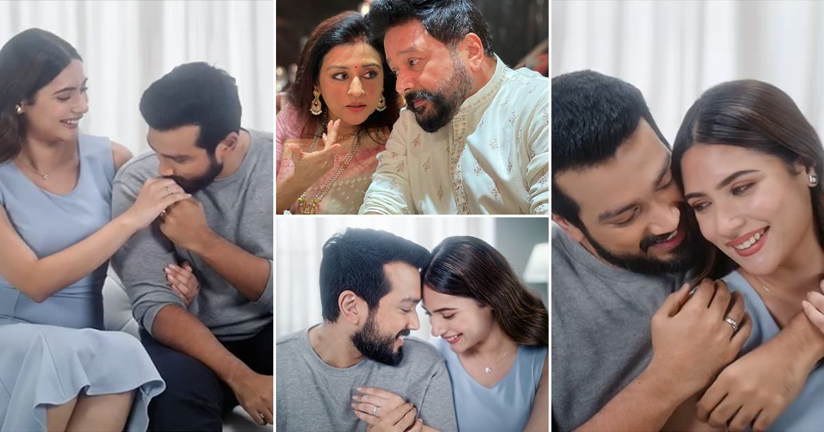 Kalidas Jayaram With Lover Tarini Kalingarayar Video Viral Malayalam