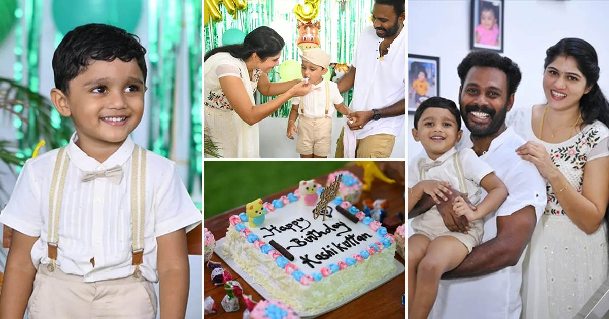 Senthil Krishna Rajamani Son Birthday Celebration Malayalam