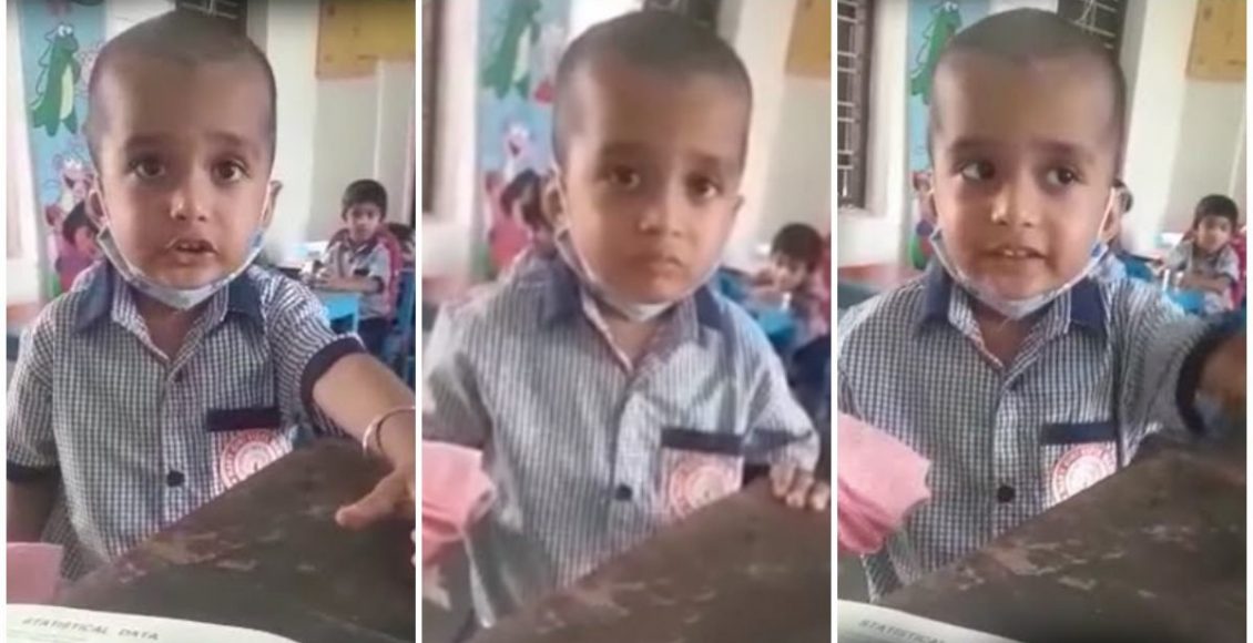 Baby Boy Scolding Teacher Viral