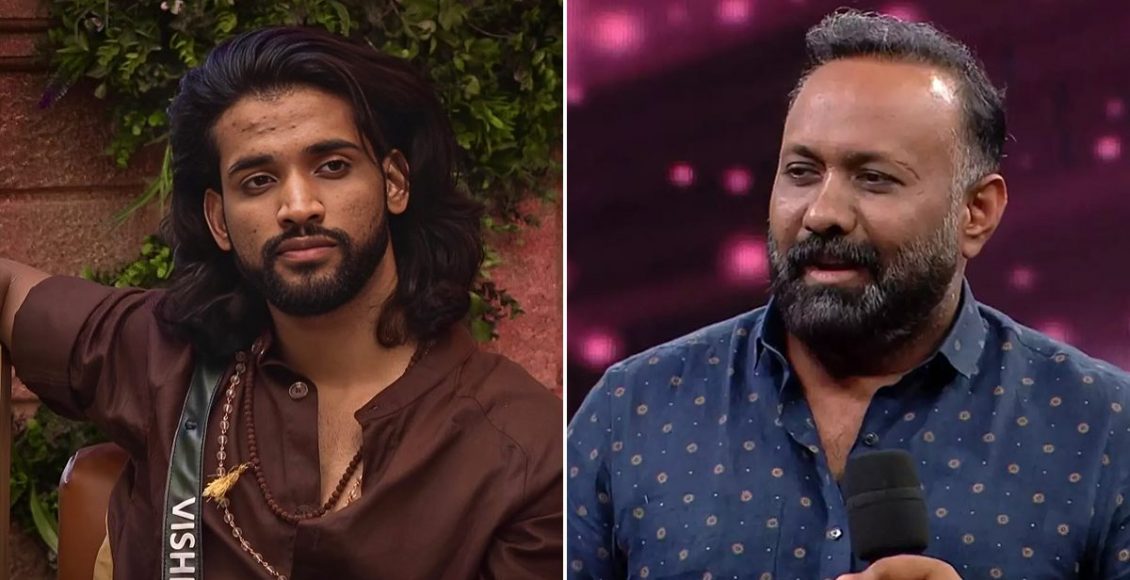 Omar Lulu Question Bigg Boss Of Vishnu Joshi Eviction