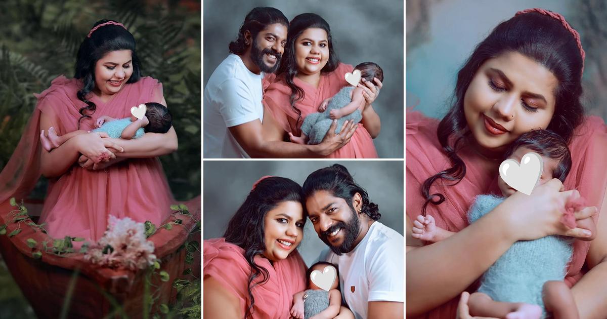 Sneha Sreekumar And New Born Baby Photoshoot Viral