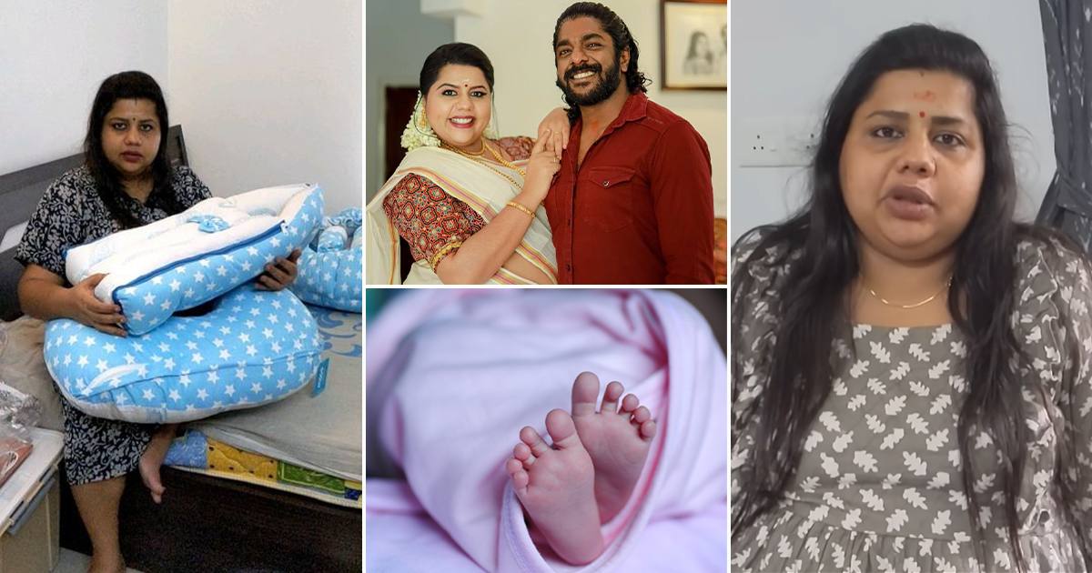 Sneha Sreekumar Blessed With Baby Boy Malayalam