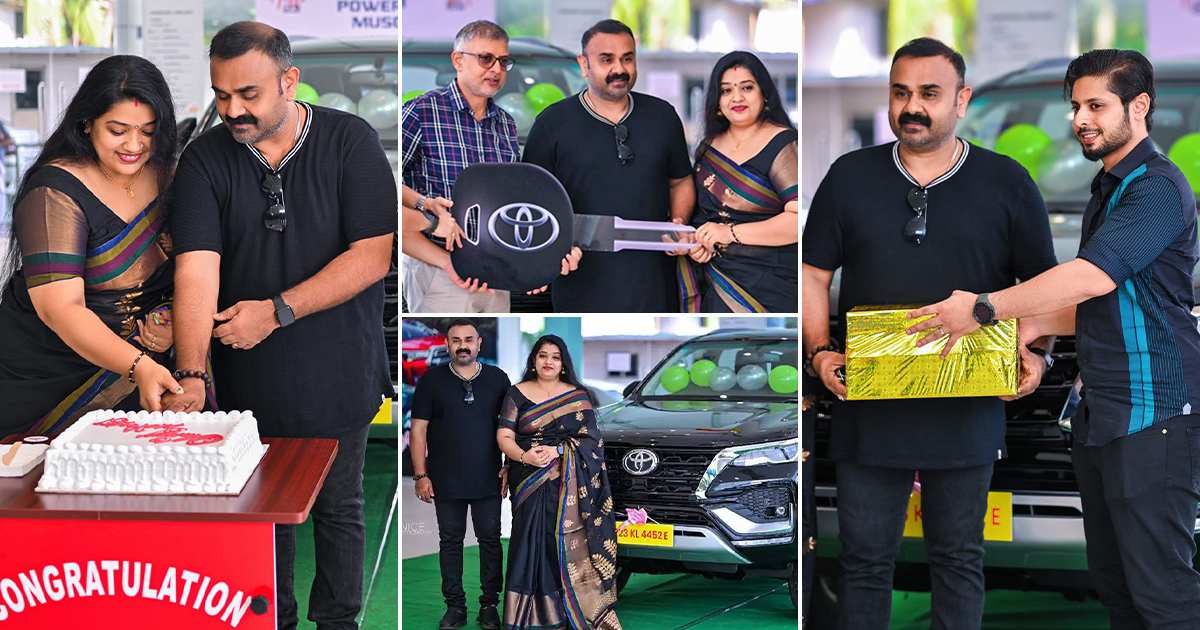 Actor Shaju Sreedhar New Innova Car