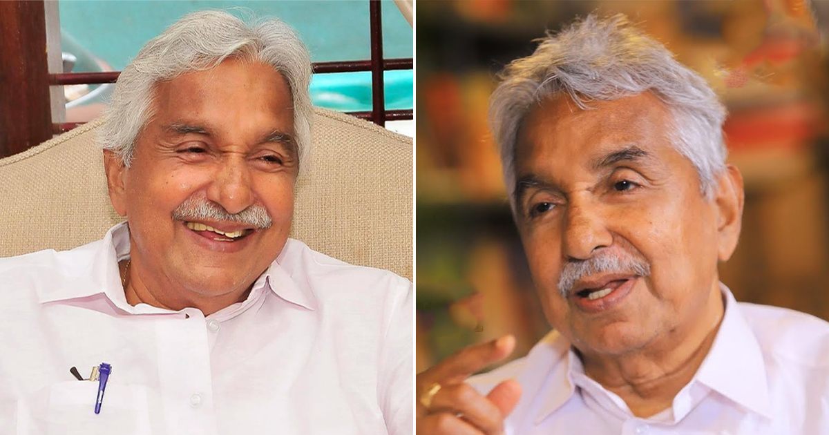 Ex Minister Oommen Chandy Passed Away