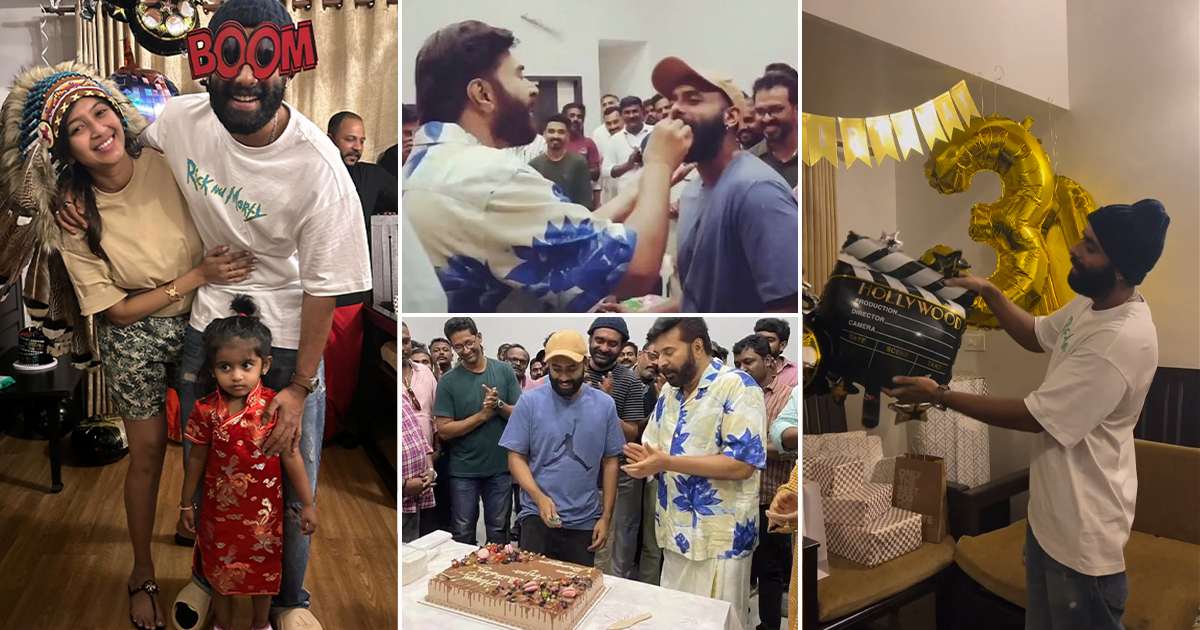 Arjun Ashokan 30 Th Birthday Celebration Viral