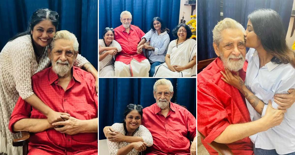 Manju Pillai And Daughter Blessed Moments With Actor Madhu
