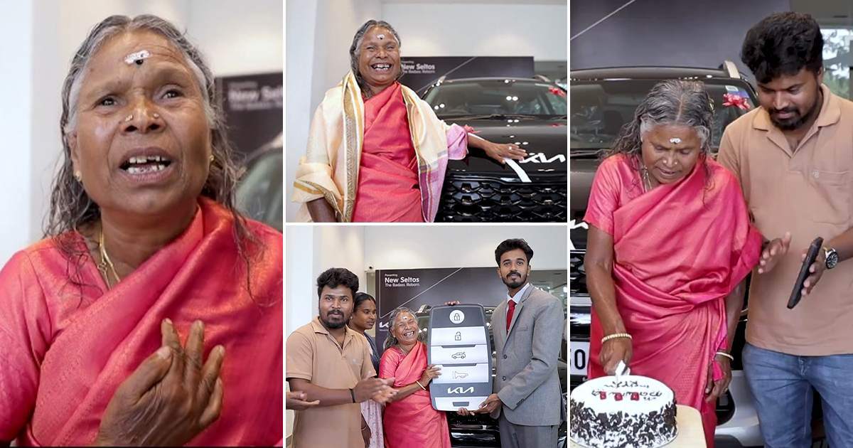 National Award Winner Nanjiyamma Brought New Car KIA Sonet