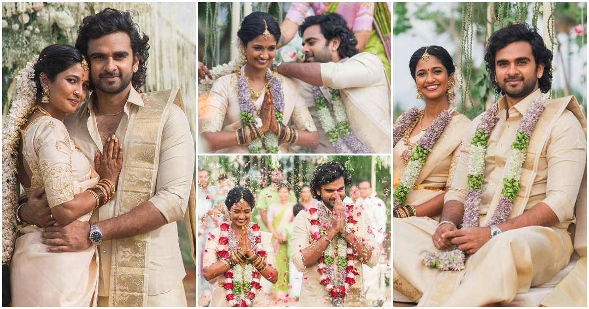 Ashok Selvan And Keerthi Pandian Get Married