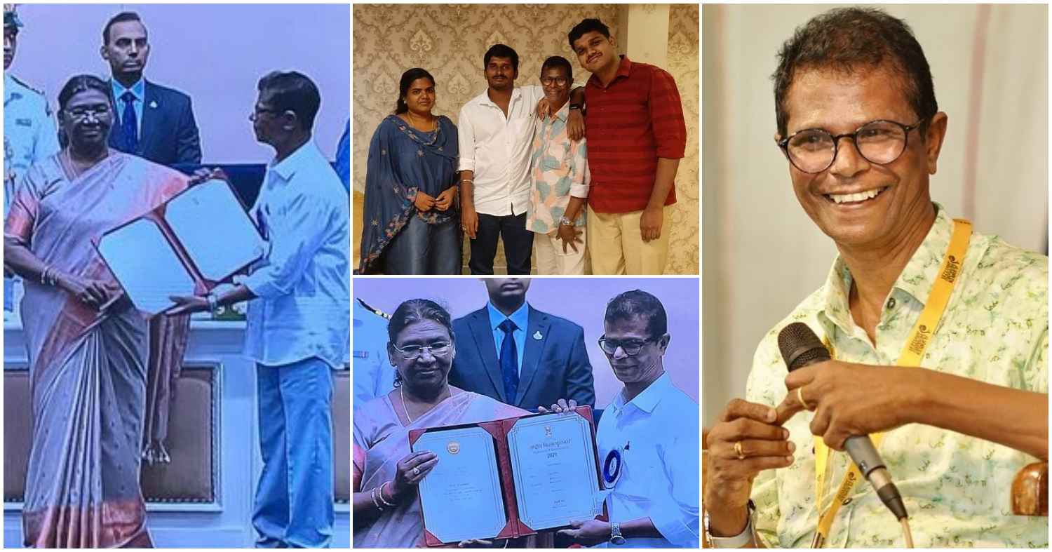 Actor Indrans Received National Award