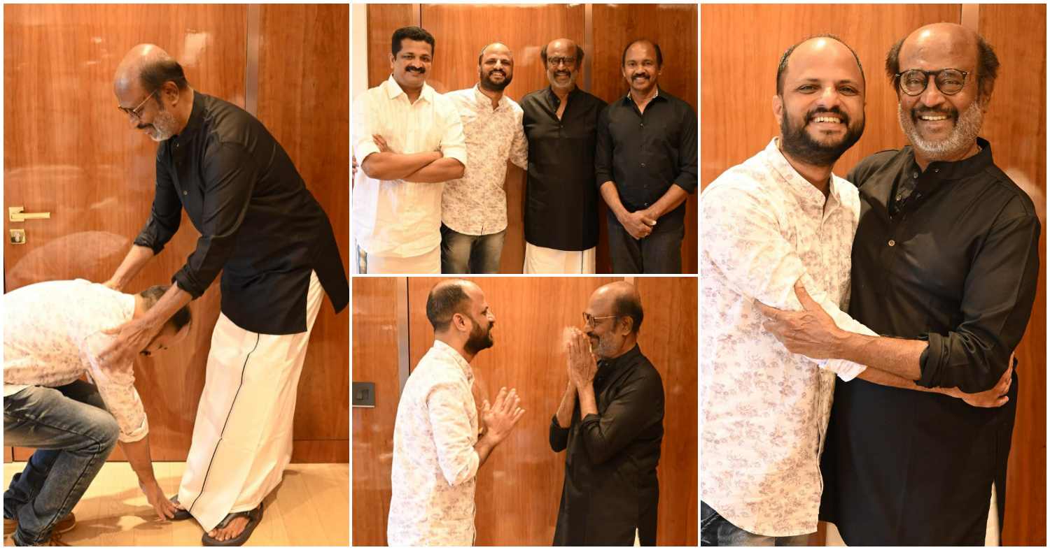 Jude Anthany Blessed Moment With Rajinikanth