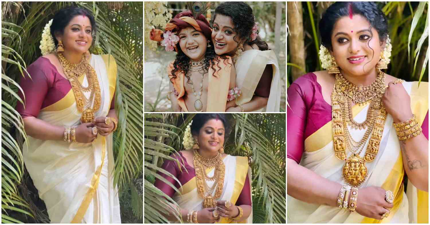 Bigg Boss Contestant Acress Veena Nair As Bride