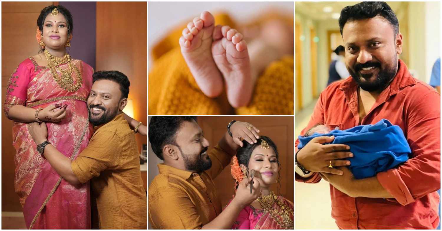 Celebrity Makeup Artist Vikas Blessed With Baby Girl
