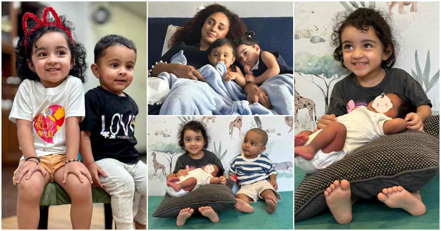 A Day In The Life Of Pearle Maaney Daughter Nila Srinish And Reign